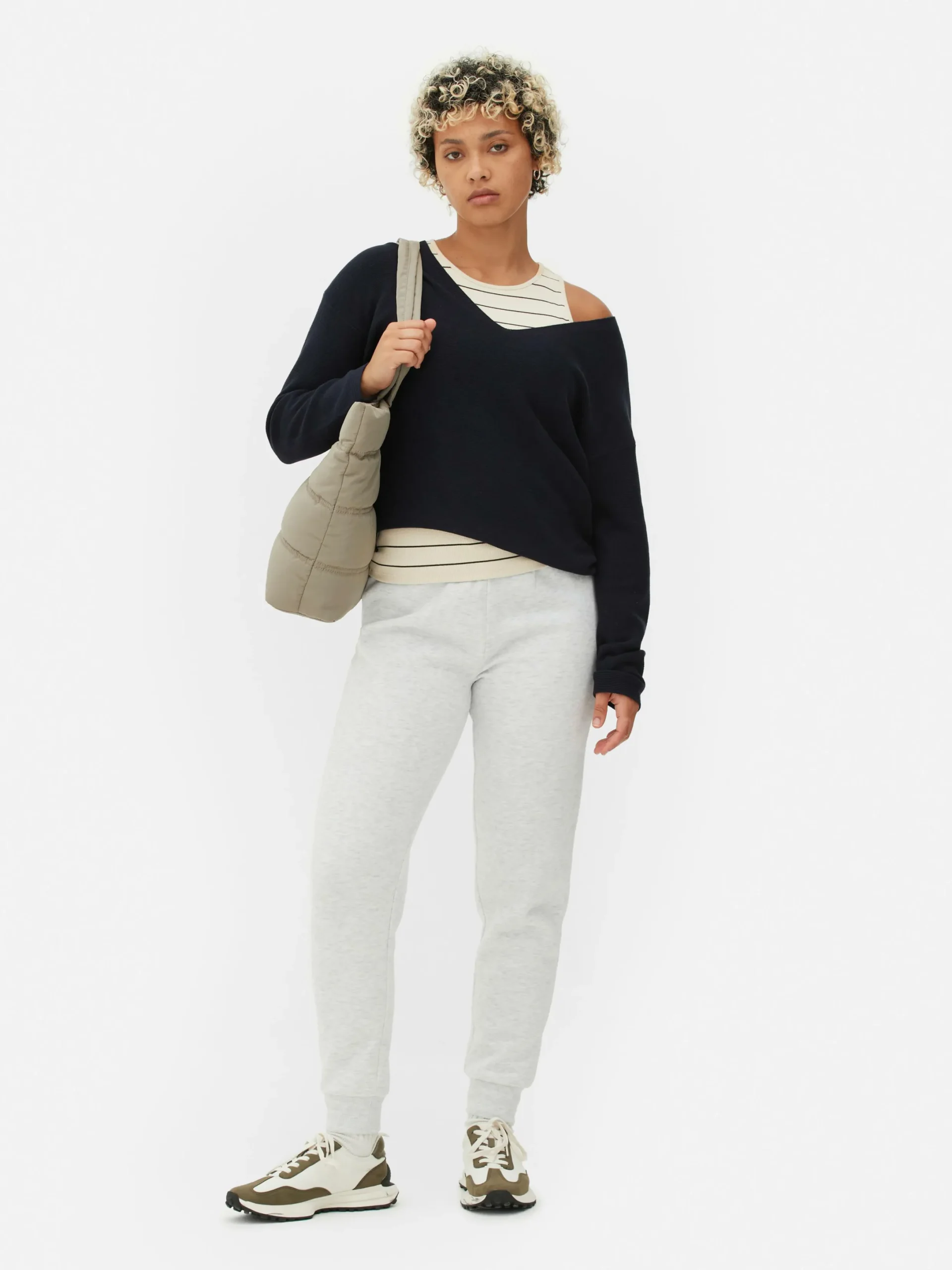 Pull à Manches Longues Et Col Bateau|Primark New