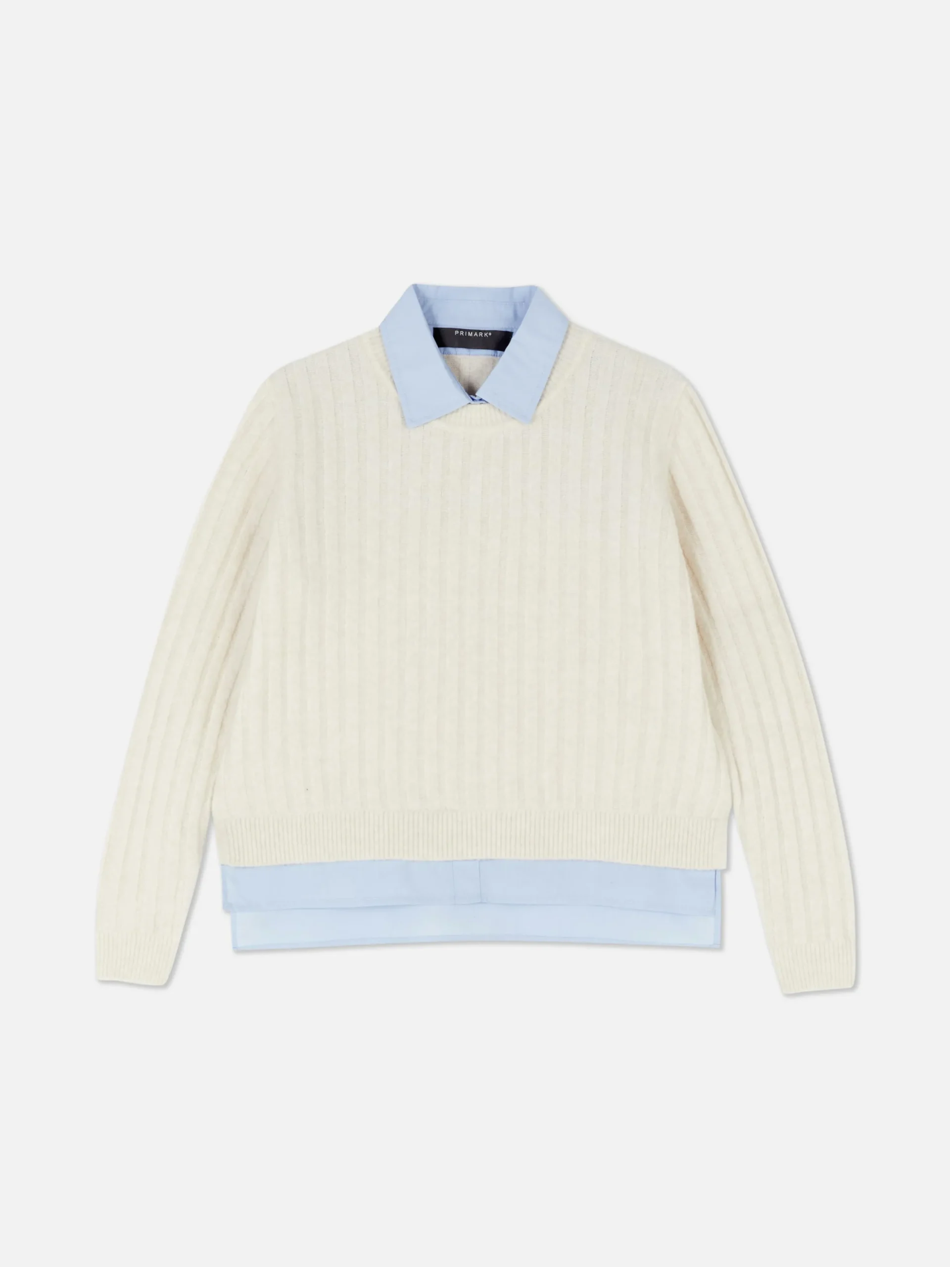 Pull Chemise Deux-en-un|Primark Online