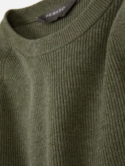 Pull Côtelé à Col Ras-du-cou|Primark