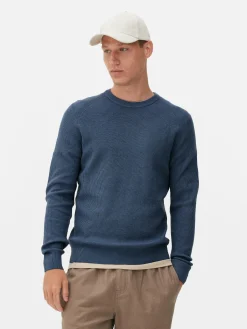 Pull Côtelé à Col Ras-du-cou|Primark Outlet