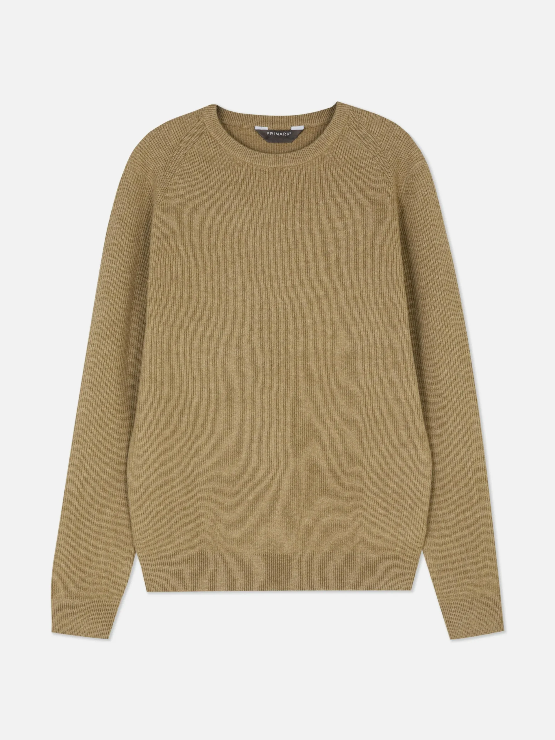 Pull Côtelé à Col Ras-du-cou|Primark Outlet