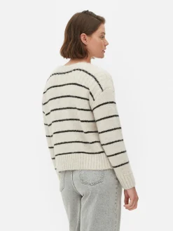 Pull Droit à Rayures|Primark Discount