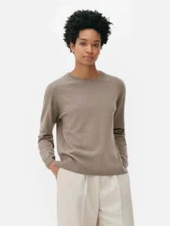 Pull En Maille Fine à Col Ras-du-cou|Primark Outlet