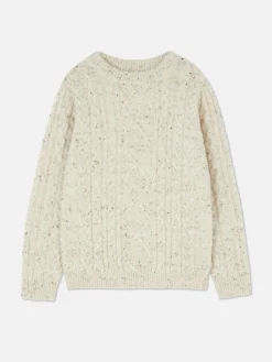 Pull En Maille Torsadée|Primark New