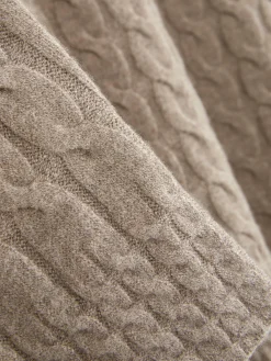 Pull En Maille Torsadée à Col Montant|Primark Outlet