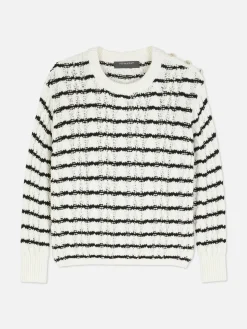 Pull En Maille Torsadée à Rayures|Primark Online