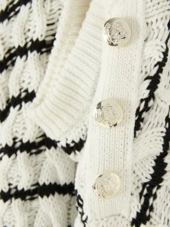 Pull En Maille Torsadée à Rayures|Primark Online