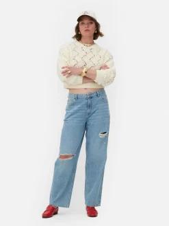 Pull En Maille Torsadée Ajourée Rita Ora|Primark New