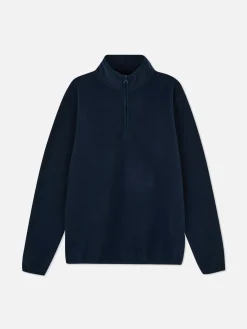 Pull En Molleton à Col Zippé|Primark Discount