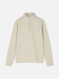 Pull En Molleton à Col Zippé|Primark Discount