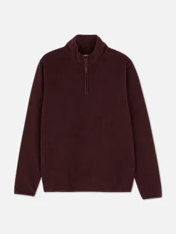 Pull En Molleton à Col Zippé|Primark Discount