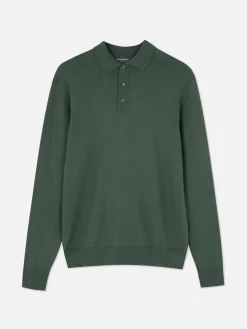 Pull Polo à Manches Longues|Primark Sale