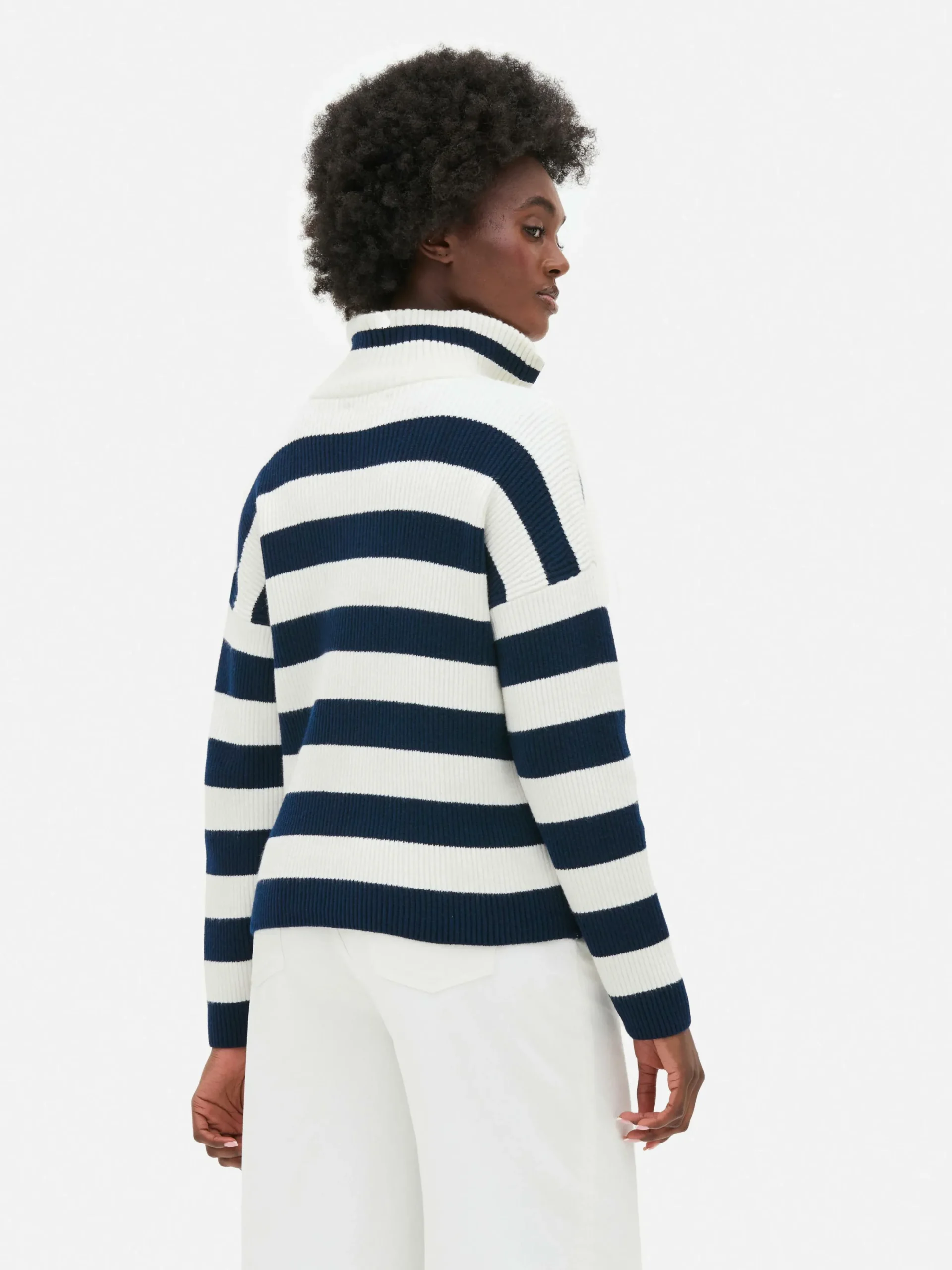 Pull Tricoté à Encolure Zippée|Primark New