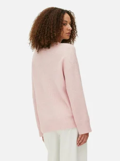 Pull Tricoté Avec Manches à Revers|Primark Clearance