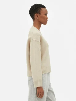 Pull Tricoté épais à Col En V|Primark Sale