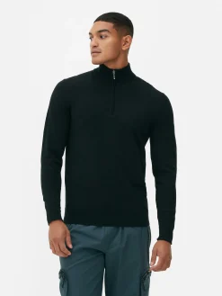 Pull Tricoté Semi-zippé|Primark Outlet