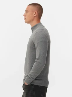 Pull Tricoté Semi-zippé|Primark New