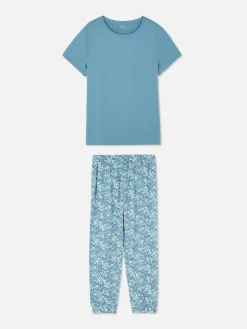 Pyjama à Manches Courtes Et Motif|Primark Discount