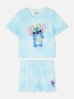 Pyjama à Manches Courtes Tie Dye Disney Lilo & Stitch|Primark Sale