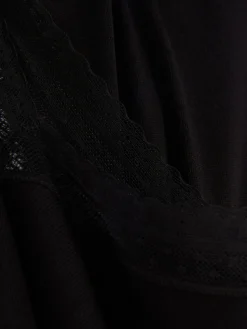 Pyjama à Manches Longues Avec Finitions En Dentelle|Primark New