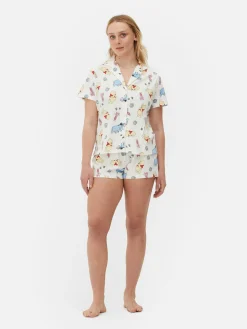 Pyjama Chemise Et Short Disney Winnie L'ourson|Primark Hot