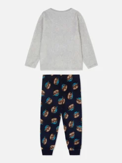 Pyjama En Molleton à Motif Paresseux|Primark