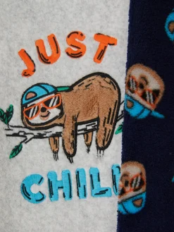 Pyjama En Molleton à Motif Paresseux|Primark