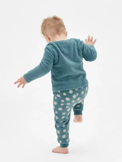 Pyjama En Molleton à Motif Ours|Primark Sale