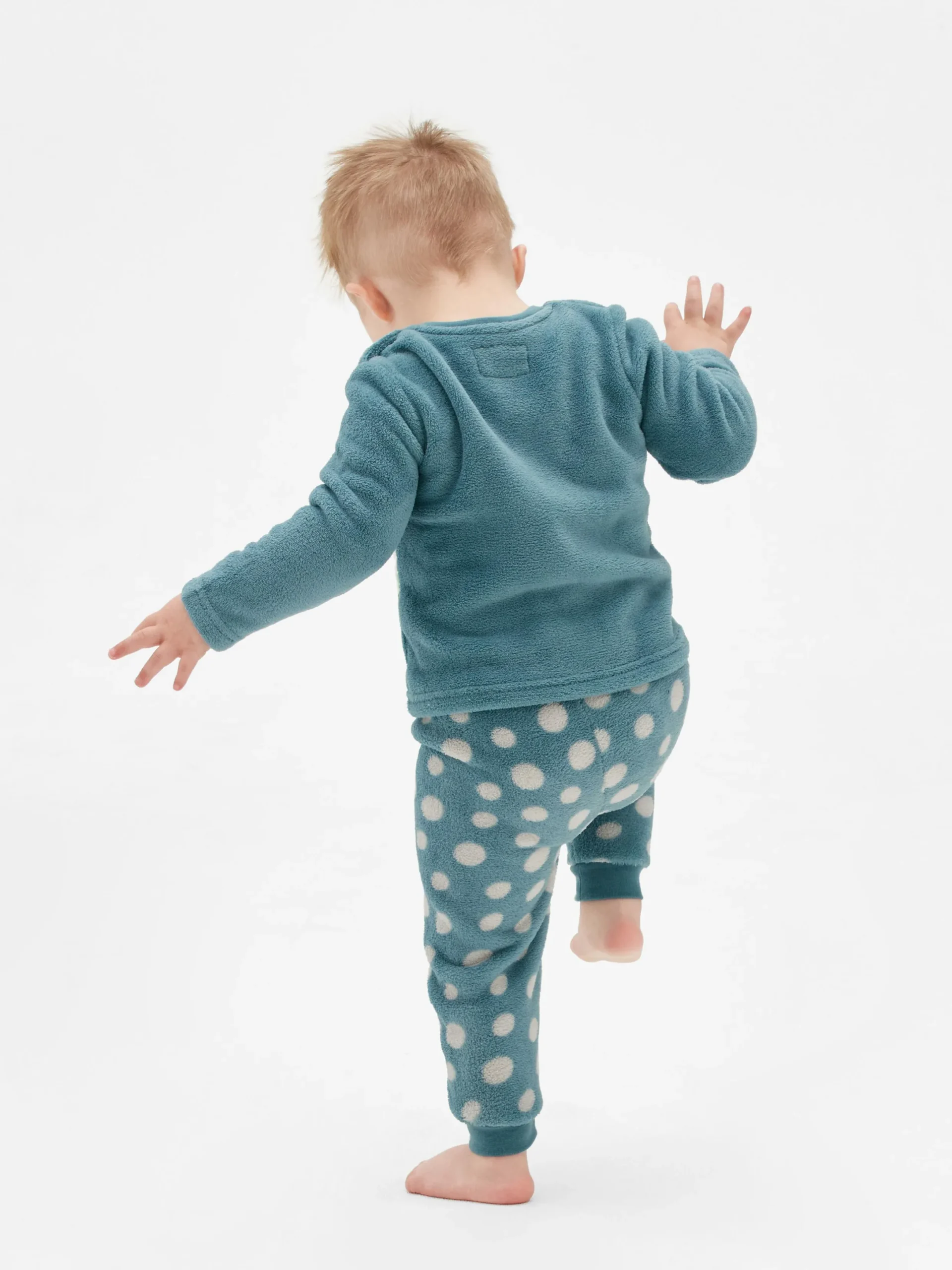 Pyjama En Molleton à Motif Ours|Primark Sale