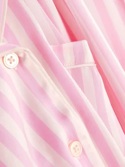 Pyjama En Satin à Manches Longues|Primark