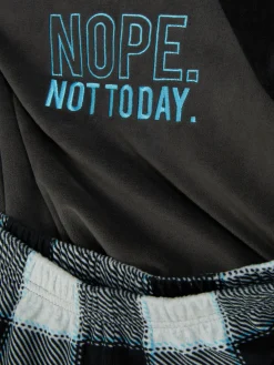 Pyjama En Velours à Carreaux|Primark Best