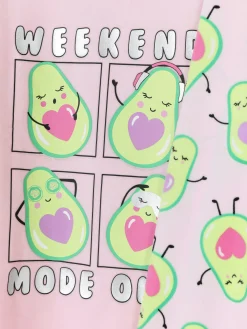 Pyjama En Velours à Motif Avocat|Primark