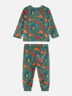 Pyjama En Velours Graphique|Primark Clearance