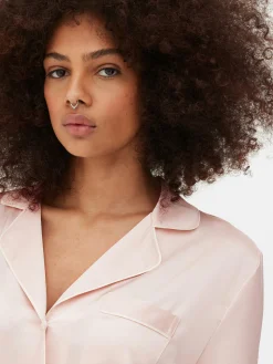 Pyjama Long En Satin|Primark Online