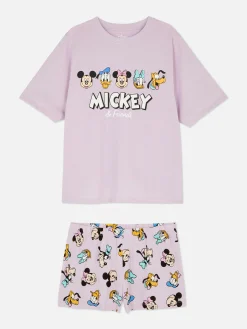 Pyjama Short Et T-shirt Disney Mickey Mouse Et Ses Amis|Primark Discount