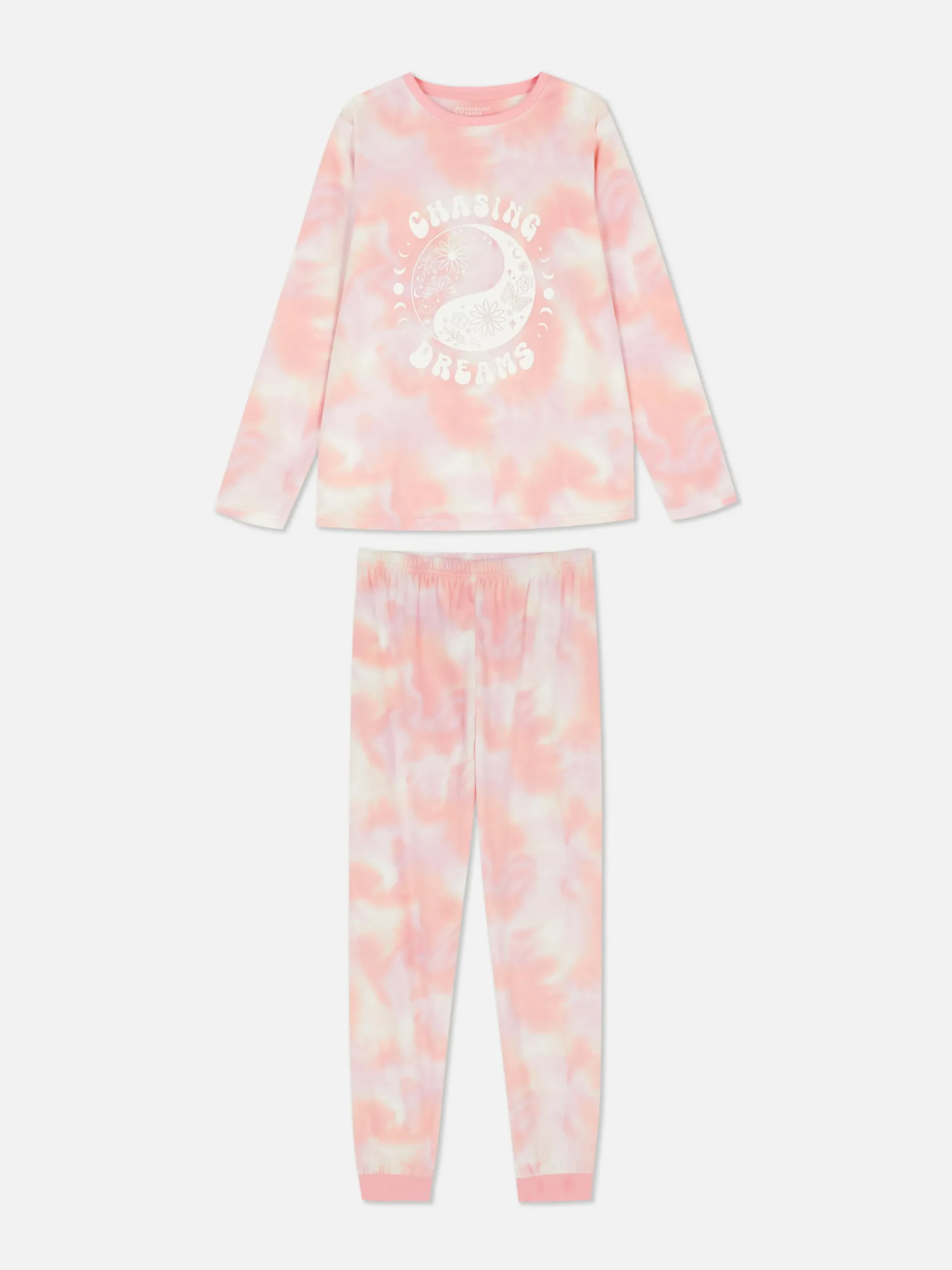 Pyjama Tie Dye En Tissu Minky Chasing Dreams|Primark Sale