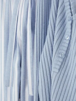 Pyjama T-shirt Boutonné Et Pantalon à Motifs|Primark Discount