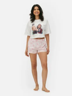 Pyjama T-shirt Court Et Shorty Emily In Paris|Primark Discount