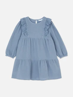 Robe à Superpositions En Broderie Anglaise|Primark Discount