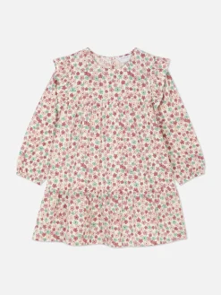 Robe à Volants à Motif Floral|Primark Clearance