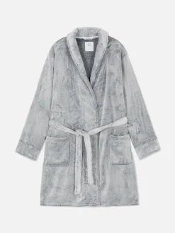 Robe De Chambre Mi-longue Duveteuse|Primark Online