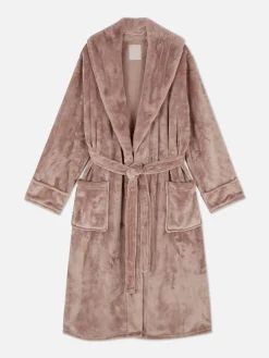 Robe De Chambre Mi-longue Duveteuse|Primark Hot
