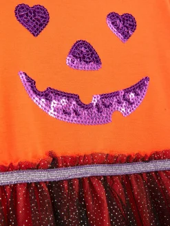 Robe D'Halloween Citrouille à Sequins|Primark