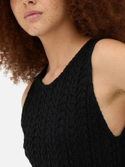 Robe Mi-longue Texturée à Dos Nageur|Primark Hot