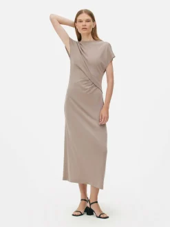 Robe Mi-longue Torsadée En Jersey The Edit|Primark Hot