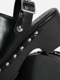 Sabots Cloutés à Talon épais Rita Ora|Primark New