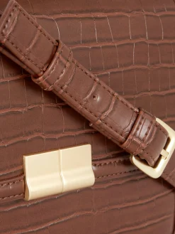 Sac à Bandoulière Imitation Croco|Primark Discount