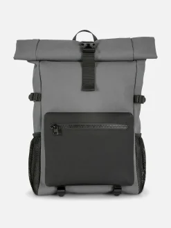 Sac à Dos Caoutchouté Rabattable Sur Le Dessus|Primark Best