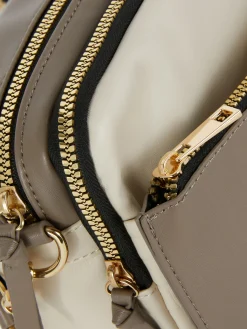 Sac Bandoulière (petit) à Double Zip En Faux Crocodile|Primark Best