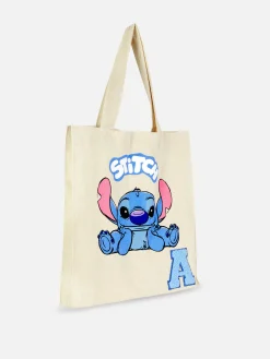 Sac Fourre-tout à Initiale Disney Stitch|Primark Sale